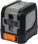 STHOR LASER KRZYZOWY ZIELONA WIĄZKA ± 3 mm / 10 m 2xAA... ...