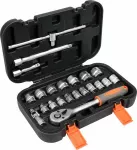 STHOR ZESTAW KLUCZY    3/8"  22el
