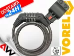 VOREL ZAMKN.ROWEROWE fi 10x120cm SZYFR