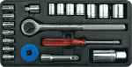VOREL ZESTAW KLUCZY 21cz.3/8"