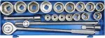 VOREL ZESTAW KLUCZY 21el. 3/4" 22-50mm
