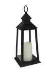 VOLTENO LAMPKA SOLARNA KAPLICZKA CHAPEL CANDLE CZARNA