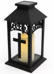 VOLTENO LAMPKA SOLARNA KAPLICZKA CHAPEL CROSS CZARNA