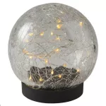 VOLTENO LAMPKA SOLARNA PLASTIK KULA  10cm SOLE