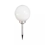 VOLTENO LAMPKA SOLARNA PLASTIK KULA 20cm / RGB