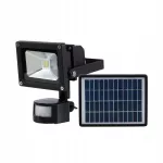 VOLTENO REFLEKTOR LED    9W RUCH+PANEL SOLAROWY AKUMULATOROWY 900lm