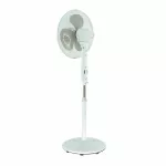 VOLTENO WENTYLATOR PODŁOGOWY BIAŁY+ PILOT 40cm PODSTAWA KOŁO