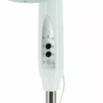 VOLTENO WENTYLATOR PODŁOGOWY BIAŁY+ PILOT 40cm PODSTAWA KOŁO