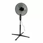 VOLTENO WENTYLATOR PODŁOGOWY CZARNY 40cm PODSTAWA KRZYŻAK