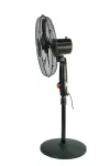 VOLTENO WENTYLATOR PODŁOGOWY CZARNY 40cm PODSTAWA OKRĄGŁA