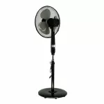VOLTENO WENTYLATOR PODŁOGOWY CZARNY+ PILOT 40cm PODSTAWA KOŁO