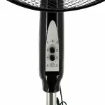 VOLTENO WENTYLATOR PODŁOGOWY CZARNY+ PILOT 40cm PODSTAWA KOŁO