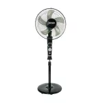 VOLTENO WENTYLATOR PODŁOGOWY CZARNY+ PILOT+WYŚWIETLACZ 40cm