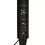 VOLTENO WENTYLATOR PODŁOGOWY CZARNY+ WYŚWIETLACZ 40cm