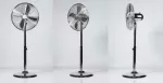 VOLTENO WENTYLATOR PODŁOGOWY METALOWY CHROM 40cm