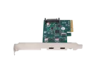 KARTA PCI EXPRESS X1->2X USB-C 3.2 GEN 2X1 LANBERG ŚLEDŹ LOW PROFILE