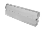 OPRAWA AWARYJNA TERNO-3, LED, 3W, 250lm, 6400K, AC220-240V, IP65, 3h, DWUZADANIOWA, TEST, bez CNBOP