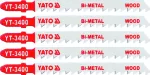 YATO BRZESZCZOT DO DREWNA  5szt. BI-MET.TYP T       3400...
