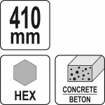 YATO DŁUTO HEX SAMOSTRZĄCE 410mm