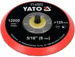 YATO DYSK / TALERZ POLERSKI Z RZEPEM 125mm  5/16"
