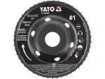 YATO FREZ TARNIK PEŁNY WYPUKŁY 120x6 NR1