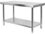 YATO GASTRO STÓŁ CENTR. SKŁ. Z PÓŁ. 160×60×H85cm