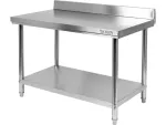 YATO GASTRO STÓŁ PRZYŚ. SKŁ. Z PÓŁ. 120x70xH85+10cm