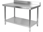 YATO GASTRO STÓŁ PRZYŚ. SKŁ. Z PÓŁ. 140x70xH85+10cm