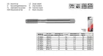 YATO GWINTOWNIK MASZYNOWY M 5   2952