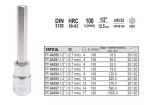 YATO KLUCZ TRZPIENIOWY IMBUS 1/2 17x100mm    04398