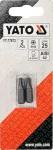 YATO KOŃCÓWKA 1/4"x25mm PH3 /2szt....