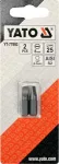 YATO KOŃCÓWKA 1/4"x25mm PŁASKA 6mm /2szt. ...