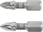 YATO KOŃCÓWKA 1/4"x25mm PZ1   /2szt. Ni