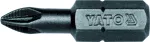 YATO KOŃCÓWKA 1/4"x25mm PZ1 /50szt....