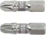 YATO KOŃCÓWKA 1/4"x25mm PZ3   /2szt. Ni