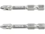 YATO KOŃCÓWKA 1/4"x50mm PZ2   /2szt. Ni
