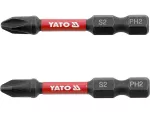 YATO KOŃCÓWKA UDAROWA 1/4"x50mm PH2   /2szt....