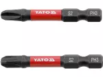YATO KOŃCÓWKA UDAROWA 1/4"x50mm PH3   /2szt.