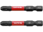 YATO KOŃCÓWKA UDAROWA 1/4"x50mm PZ3   /2szt.
