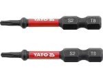 YATO KOŃCÓWKA UDAROWA 1/4"x50mm T 8   /2szt.