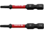 YATO KOŃCÓWKA UDAROWA 1/4"x50mm T10   /2szt.