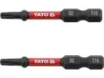 YATO KOŃCÓWKA UDAROWA 1/4"x50mm T15   /2szt.