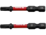 YATO KOŃCÓWKA UDAROWA 1/4"x50mm T25   /2szt.