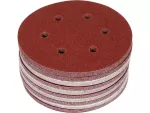 YATO KRĄŻKI ŚCIERNE NA RZEP 150mm 6 OTW.P150  /50szt.
