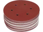 YATO KRĄŻKI ŚCIERNE NA RZEP 150mm 6 OTW.P180  /50szt.