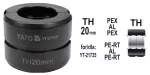 YATO MATRYCE ZAPASOWE DO YT-21735 TYPU TH 20mm ...