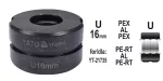 YATO MATRYCE ZAPASOWE DO YT-21735 TYPU U 16mm ...