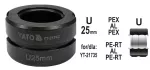 YATO MATRYCE ZAPASOWE DO YT-21735 TYPU U 25mm ...