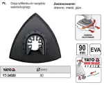 YATO MT STOPA SZLIFIERSKA DO NARZĘDZIA WIELOFUNKCYJNEGO 34689