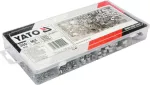 YATO NAKRĘTKI NIERDZEWNE METRYCZNE 300szt.MIX   M3,M4,M5,M6,M8,M10